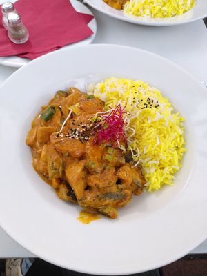 Jackfruit Curry at Spandau Projekt in Hannover