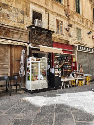  at De Bono Coffee Shop in Valletta