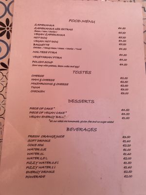   at De Bono Coffee Shop in Valletta