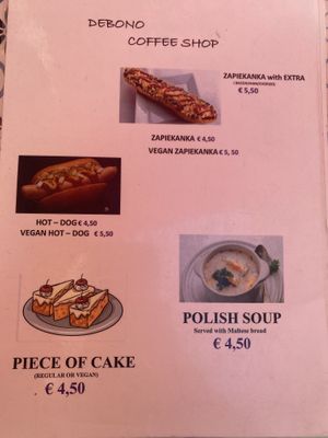   at De Bono Coffee Shop in Valletta