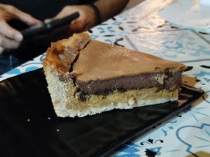 Twix cake at De Bono Coffee Shop in Valletta
