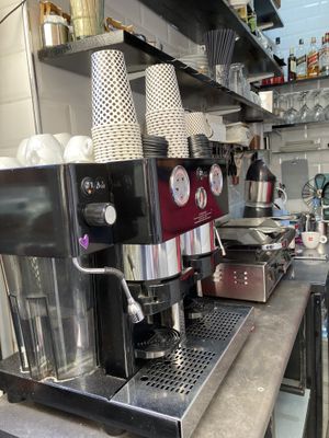   at De Bono Coffee Shop in Valletta