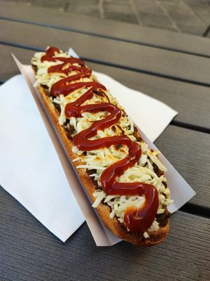 Zapiekanka at De Bono Coffee Shop in Valletta