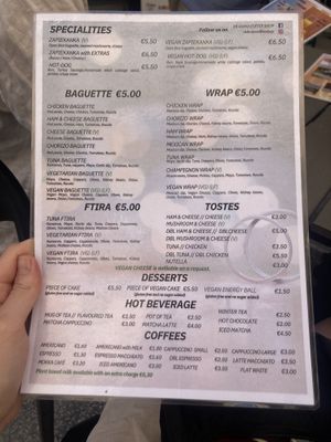   at De Bono Coffee Shop in Valletta