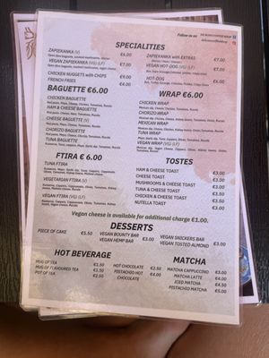   at De Bono Coffee Shop in Valletta