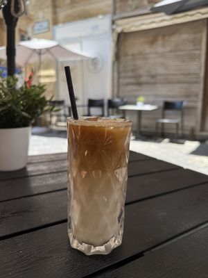   at De Bono Coffee Shop in Valletta