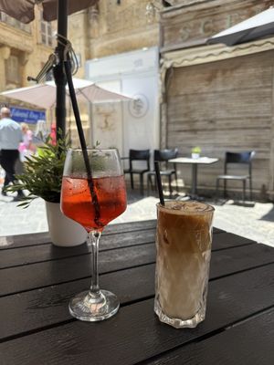   at De Bono Coffee Shop in Valletta
