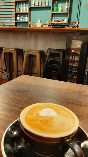 So-called cappuccino at LUWAK in Gran Canaria