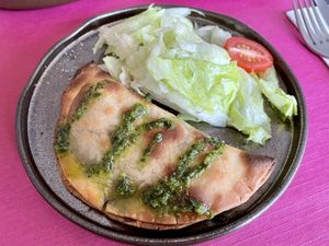 Mushroom empanada at Suma in Grevenmacher