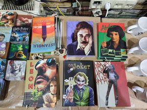 Part of the book store #Veganuary at Kafka Kitap & Kafe in Pamukkale