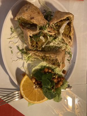 Vegane Samosas   at Kurkuma in Reutlingen