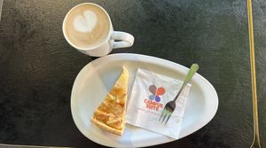 Vegan apple pie.  at Campus Suite - Kaisersuite in Hamburg