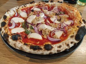 Pizza of the month: Vegan Tuna (October 2023)  at Napoli72H in Aachen