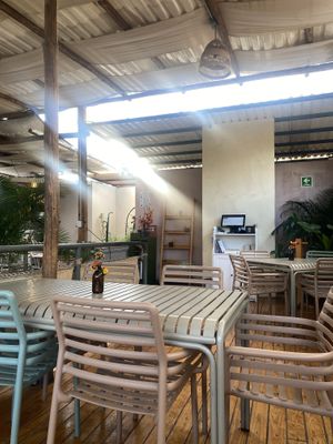 Top Seating Area - Muy Adorable ☺️   at Santa Hierba in Oaxaca