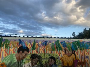 Rooftop View After Dinner - AMO!!! 💖💖💖  at Santa Hierba in Oaxaca