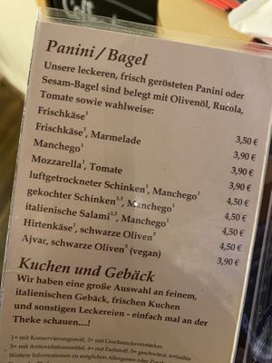 One vegan option  at Eigenart in Neuss
