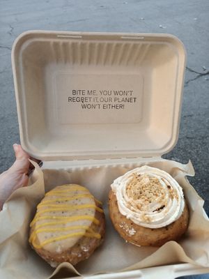 Packaging at Areca Bakery in Barcelona