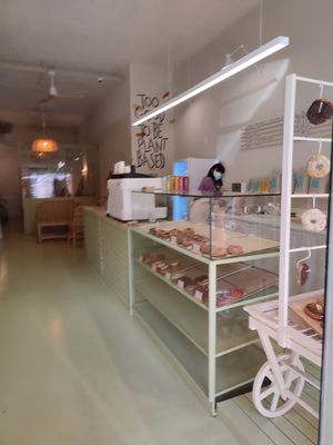 Inside at Areca Bakery in Barcelona