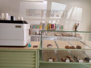 Doughnuts at Areca Bakery in Barcelona