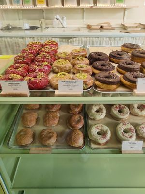 Many options to choose from at Areca Bakery in Barcelona