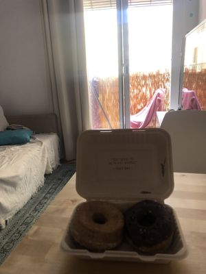Donuts   at Areca Bakery in Barcelona