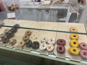 All vegan  at Areca Bakery in Barcelona