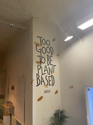 Plant based  at Areca Bakery in Barcelona