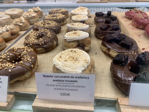 Doughnuts   at Areca Bakery in Barcelona