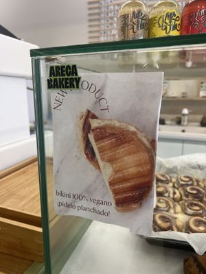 New product   at Areca Bakery in Barcelona
