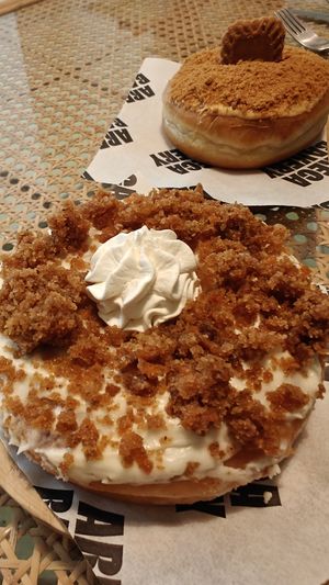 Carrot cake at Areca Bakery in Barcelona