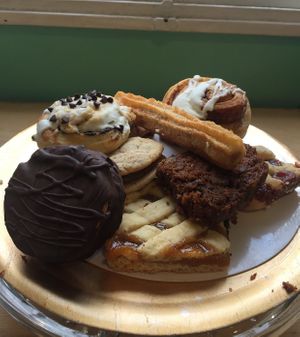 Pastelería at Almacen de la Plaza Vegan in Buenos Aires