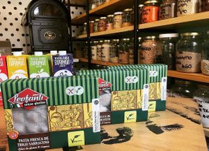 Ravioles at Almacen de la Plaza Vegan in Buenos Aires