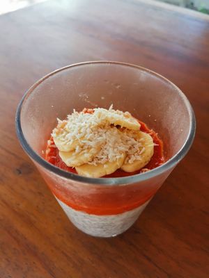 Chia pudding at Still Salty Escape in El Viejo