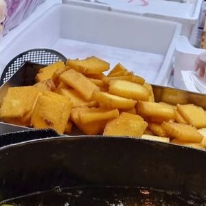 Fried polenta bars at Maria delle Sgagliozze in Bari