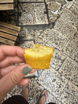 fried polenta   at Maria delle Sgagliozze in Bari