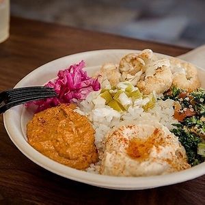 Veggie bowl at Ghassan's Fresh Mediterranean Eats - Cornwallis Dr in Greensboro