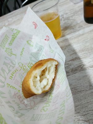 Empanada at Q'Arepas in Tenerife