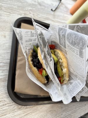 arepas  at Q'Arepas in Tenerife