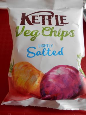 Veg chips at Hillside Shire Horse Sanctuary Cafe in West Runton