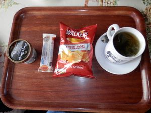 Vegan snacks at Hillside Shire Horse Sanctuary Cafe in West Runton