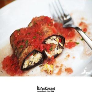 Eggplant Rolls at Mi Vida Cafe in Miami
