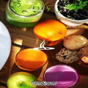 Juices, smoothies, cookies & fruit. at Mi Vida Cafe in Miami