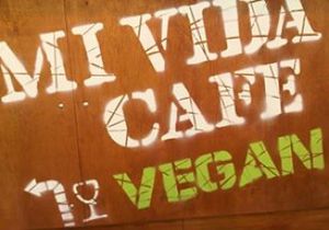 bar logo at Mi Vida Cafe in Miami