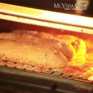 Home Made Whole Wheat Bread at Mi Vida Cafe in Miami