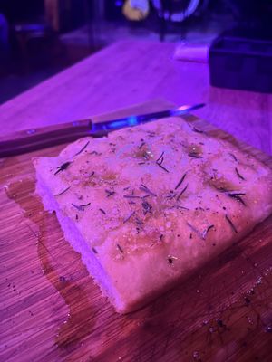 Vegan Focaccia  at Fire Cafe in Osaka