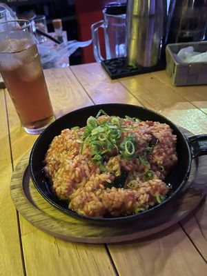 Ratatouille pilau  at Fire Cafe in Osaka
