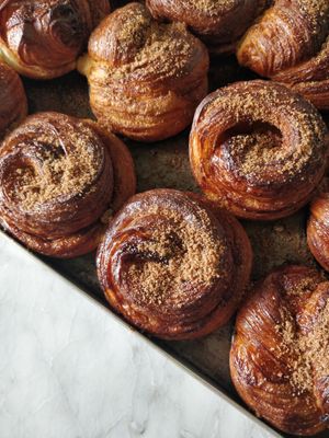Cinnamon Scrolls at Wild Hearth Bakery in Comrie