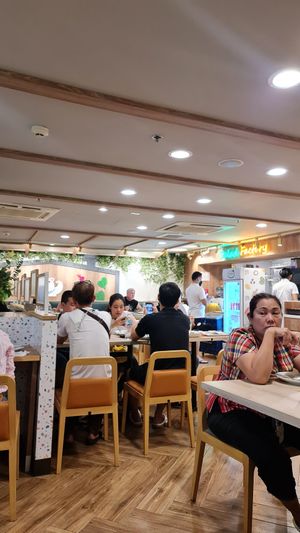 Interior at Salad Factory in Bangkok