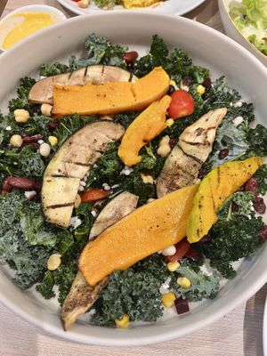 Kale salad   at Salad Factory in Bangkok