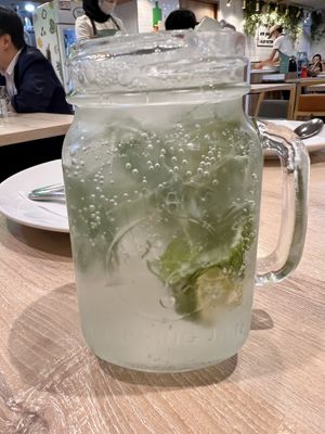 Mojito lemonade   at Salad Factory in Bangkok
